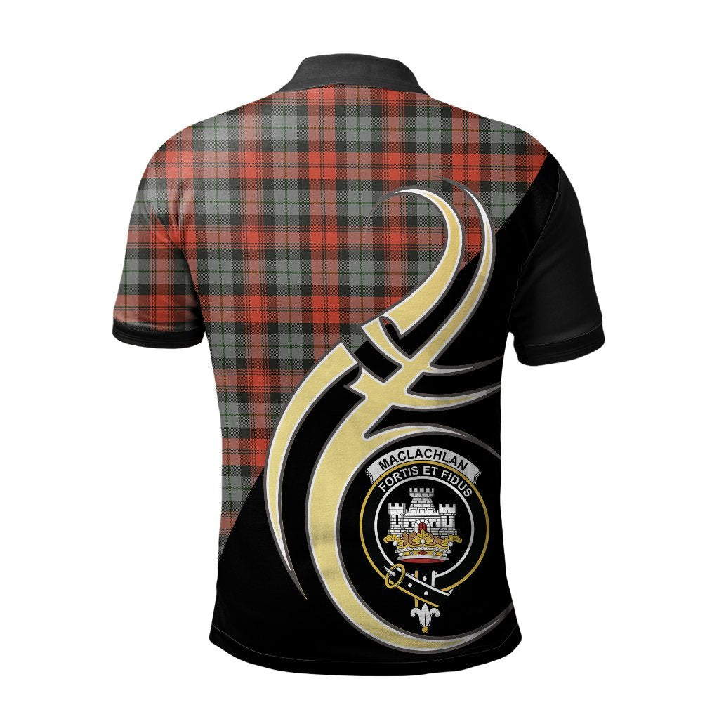 MacLachlan Weathered Tartan Polo Shirt - Believe In Me Style