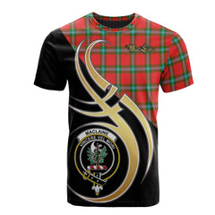 MacLaine of Loch Buie Hunting Ancient Tartan T-shirt - Believe In Me Style
