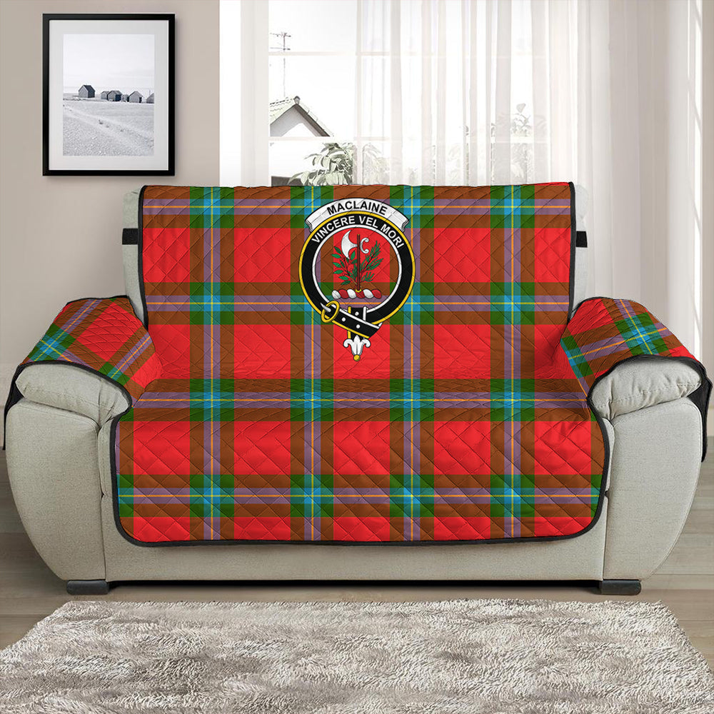 MacLaine of Loch Buie Hunting Ancient Tartan Crest Sofa Protector