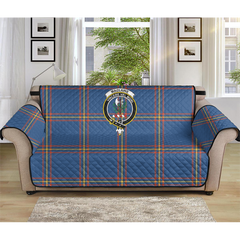 MacLaine of Loch Buie Tartan Crest Sofa Protector