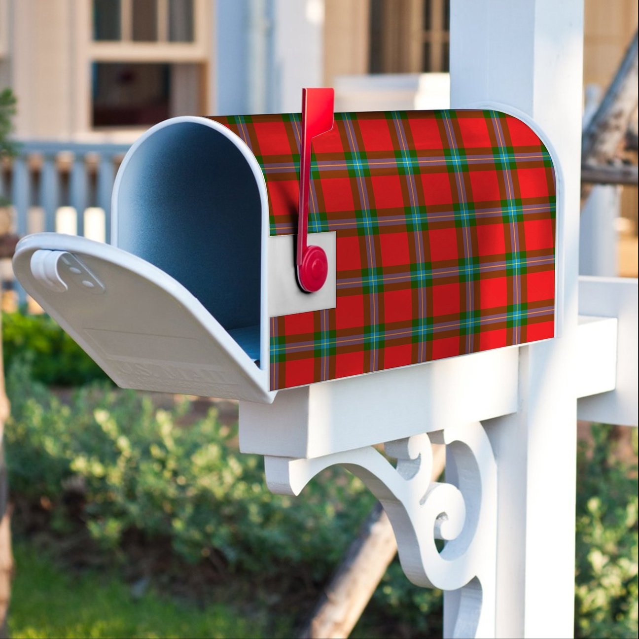 MacLaine Of Loch Buie Tartan Crest Mailbox