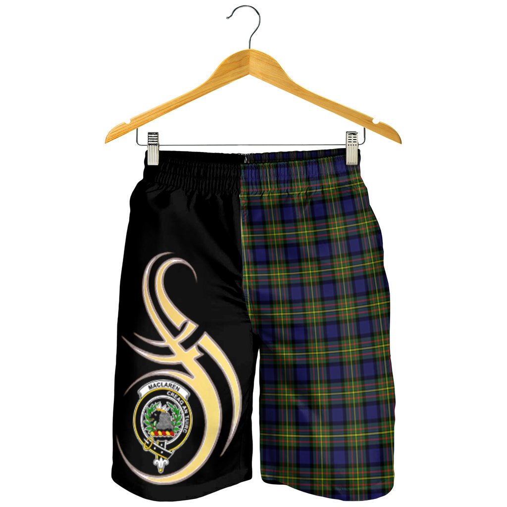 MacLaren Modern Tartan Crest Men's Short PM8