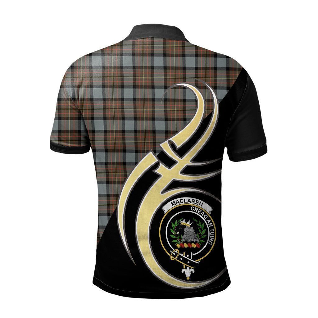 MacLaren Weathered Tartan Polo Shirt - Believe In Me Style