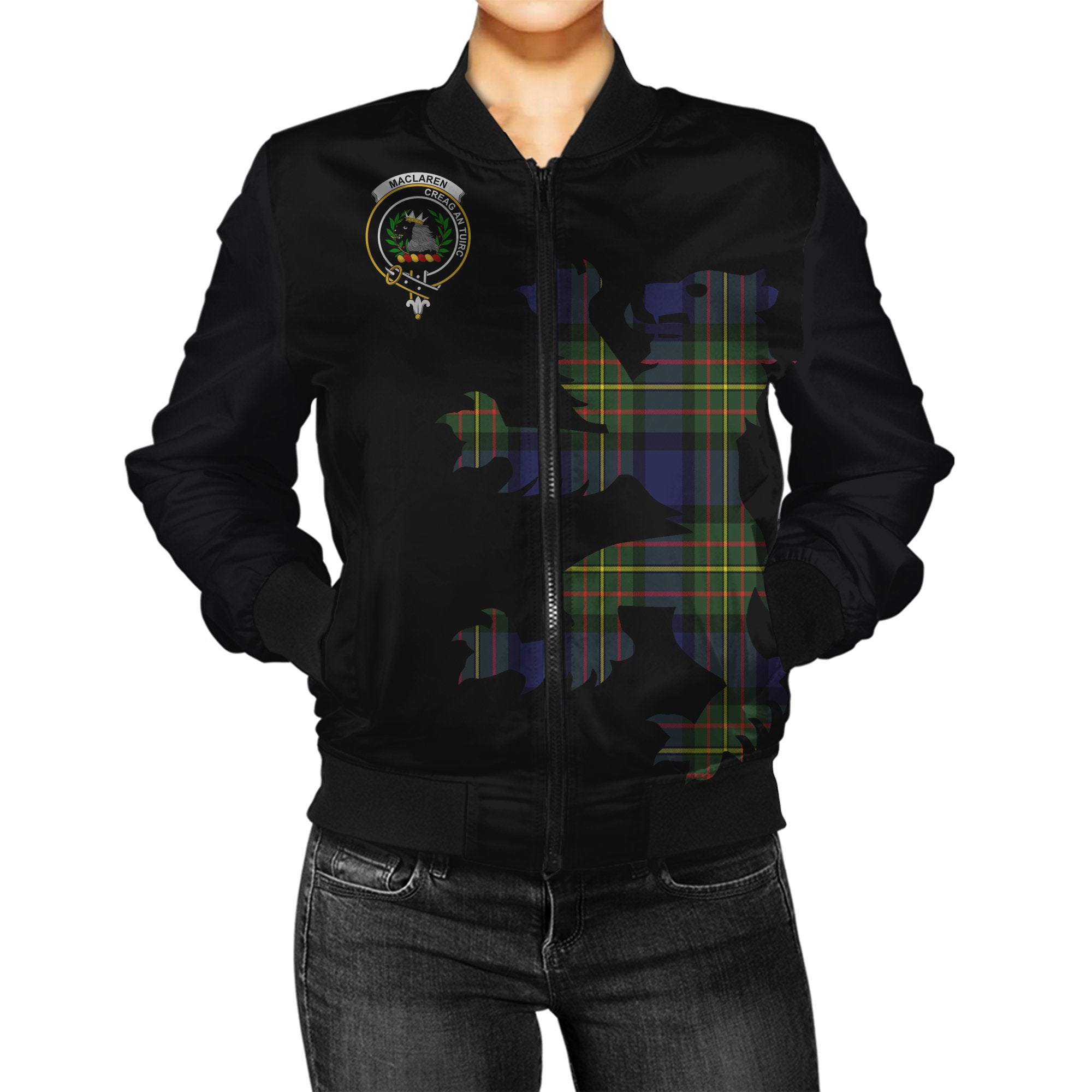 MacLaren Tartan Bomber Jacket Lion & Thistle