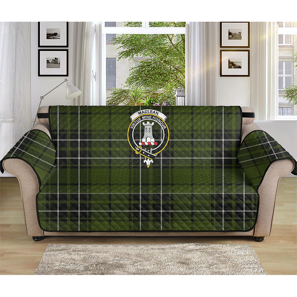 MacLean Hunting Ancient Tartan Crest Sofa Protector