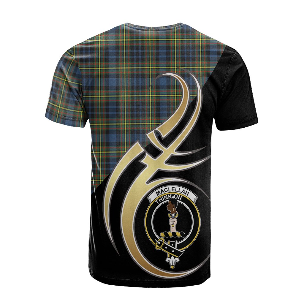 MacLellan Ancient Tartan T-shirt - Believe In Me Style