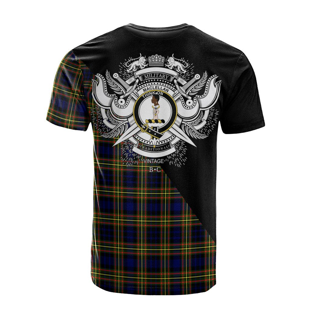 MacLellan Modern Tartan - Military T-Shirt