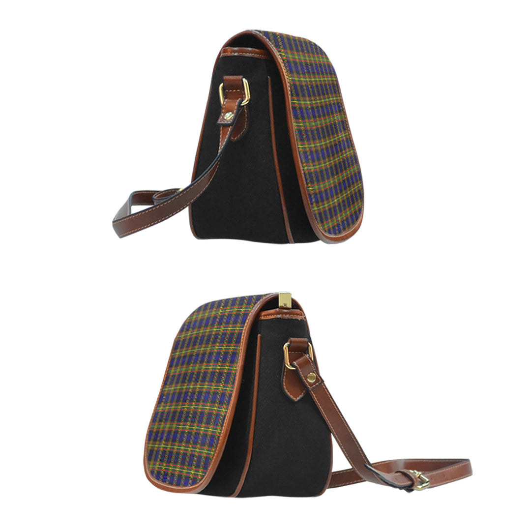 MacLellan Modern Tartan Saddle Handbags