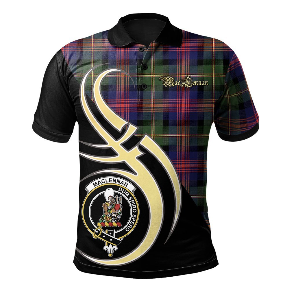 MacLennan Tartan Polo Shirt - Believe In Me Style