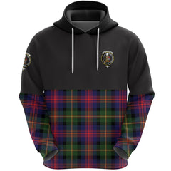 MacLennan Clan Half Of Tartan Hoodie