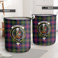 MacLennan Tartan Crest Laundry Basket