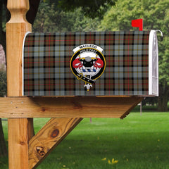 MacLeod Of Harris Weathered Tartan Crest Mailbox