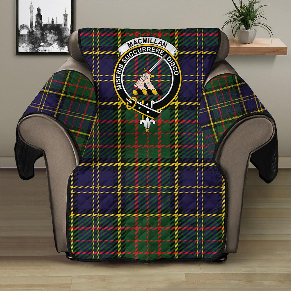 MacMillan Hunting Modern Tartan Crest Sofa Protector