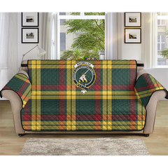 MacMillan Old Modern Tartan Crest Sofa Protector