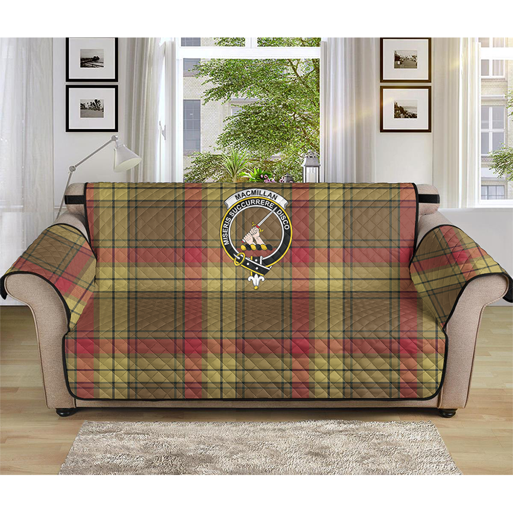 MacMillan Old Weathered Tartan Crest Sofa Protector