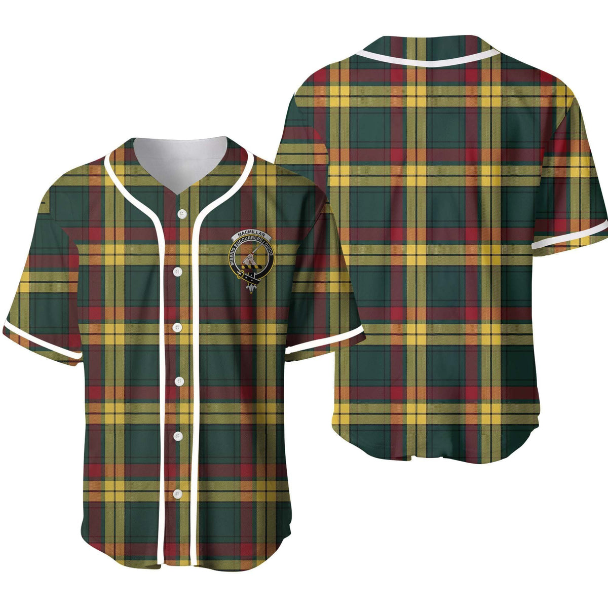 MacMillan Tartan Unisex Baseball Jersey