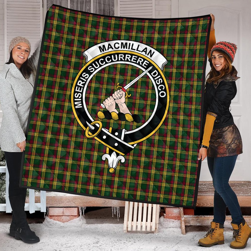 MacMillan Ancient Tartan Crest Quilt