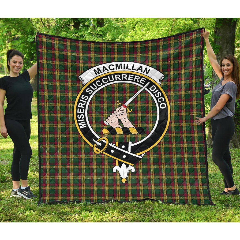 MacMillan Ancient Tartan Crest Quilt