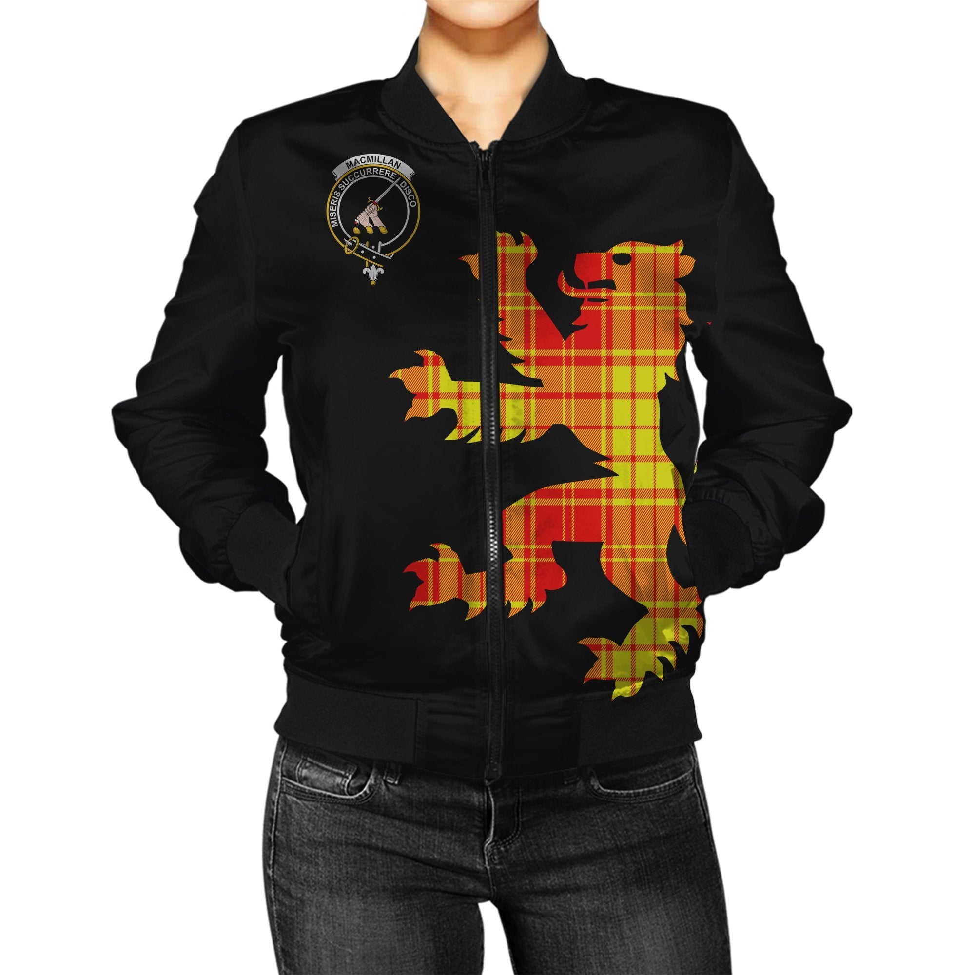 MacMillan Tartan Bomber Jacket Lion & Thistle