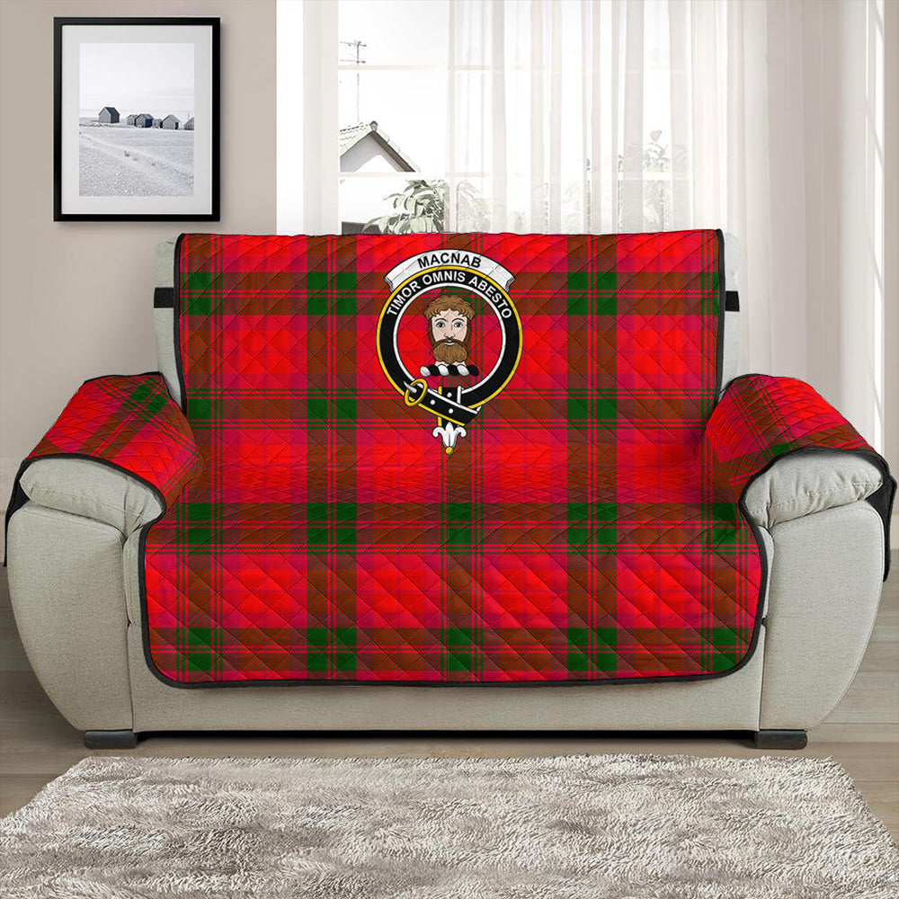 MacNab Modern Tartan Crest Sofa Protector