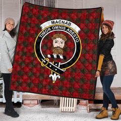 MacNab Tartan Crest Quilt