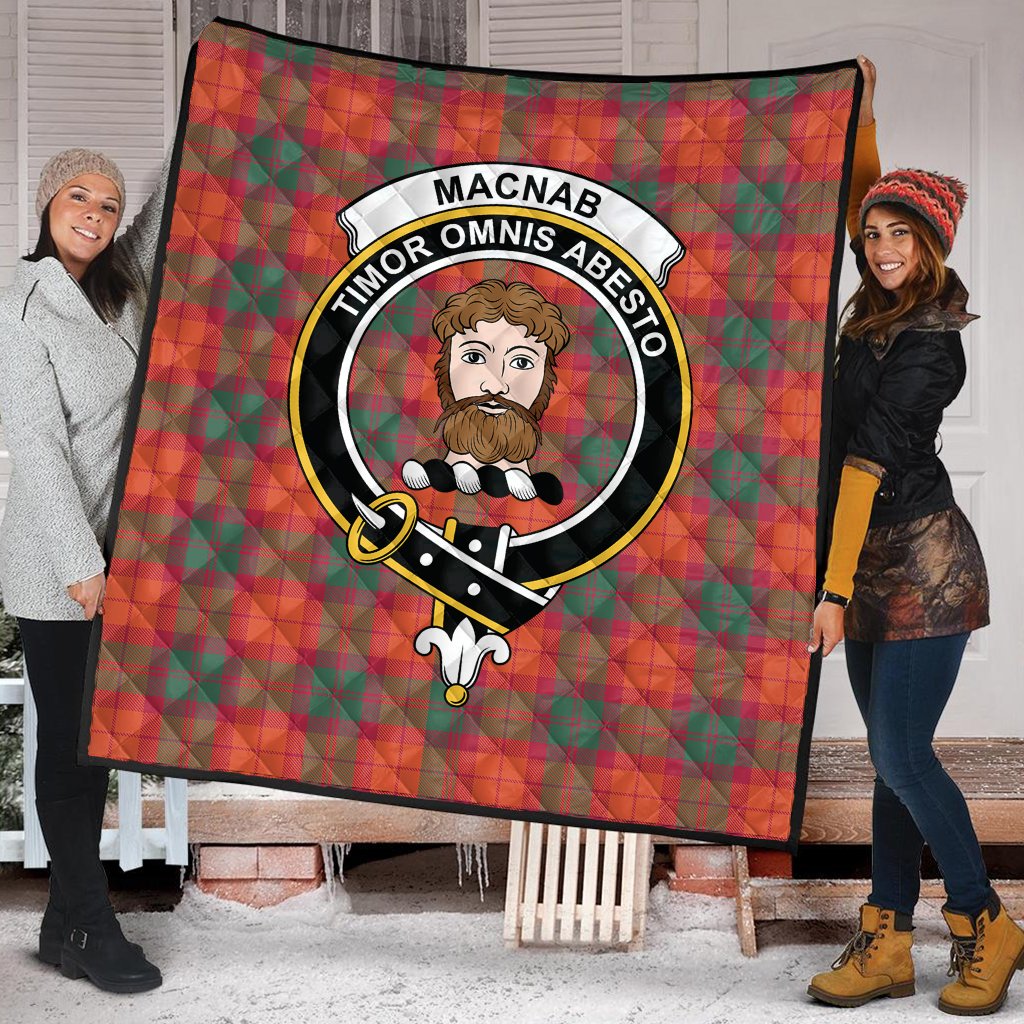 MacNab Ancient Tartan Crest Quilt