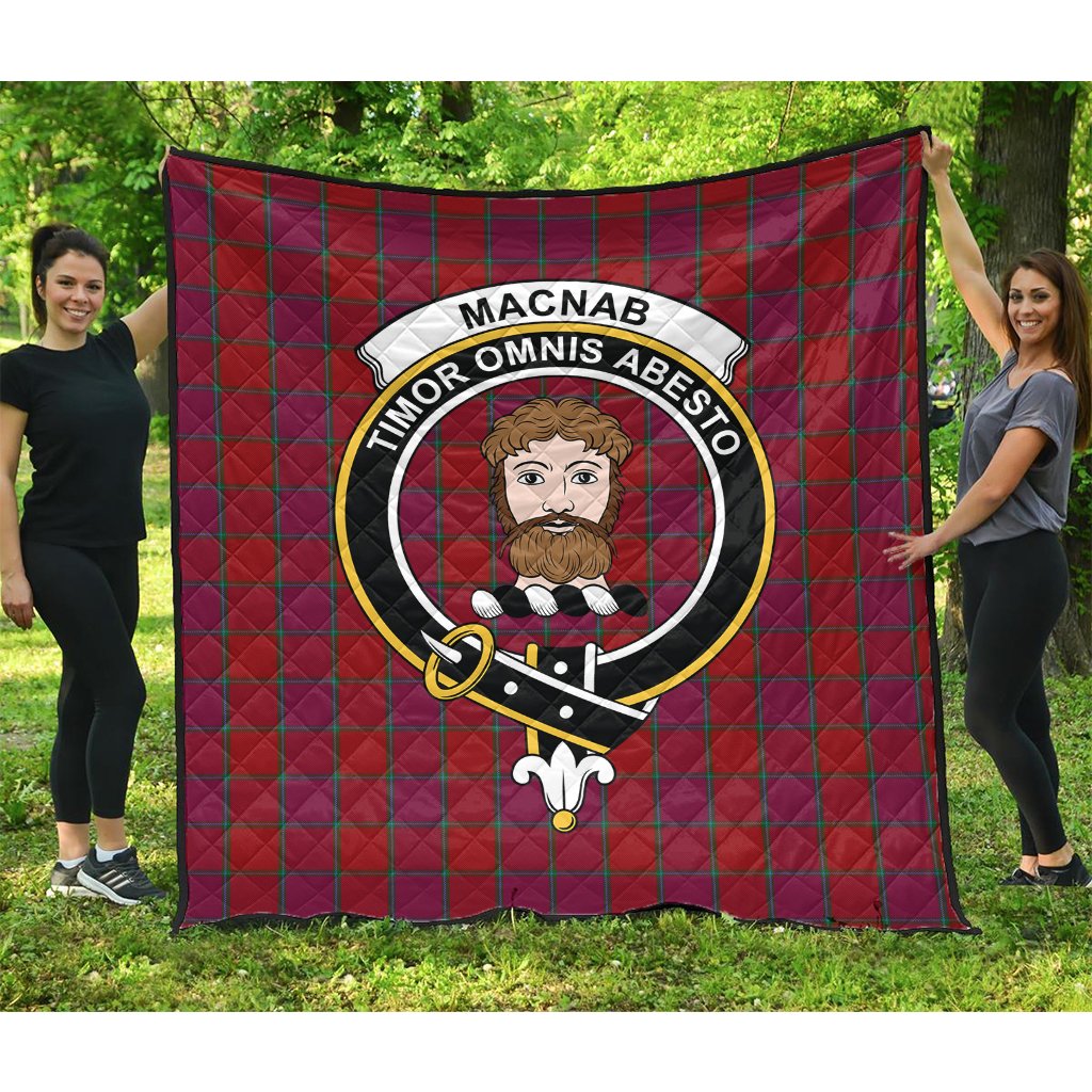 MacNab Old Tartan Crest Quilt