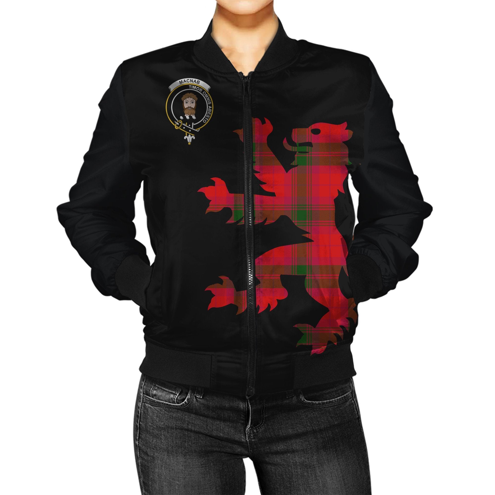 MacNab Tartan Bomber Jacket Lion & Thistle