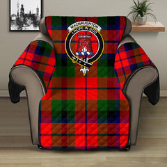 MacNaughton Modern Tartan Crest Sofa Protector