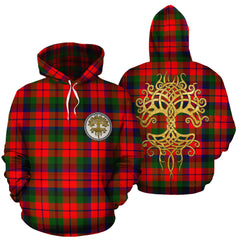 MacNaughton Modern Tartan Hoodie - Tree Of Life