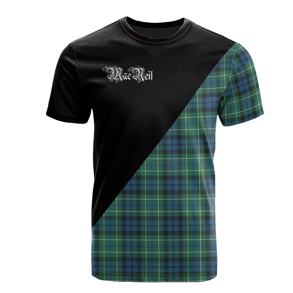 MacNeil of Colonsay Ancient  Tartan - Military T-Shirt