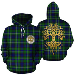 MacNeil of Colonsay Modern Tartan Hoodie - Tree Of Life