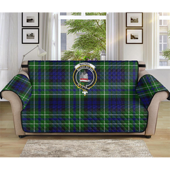 MacNeil of Colonsay Modern Tartan Crest Sofa Protector