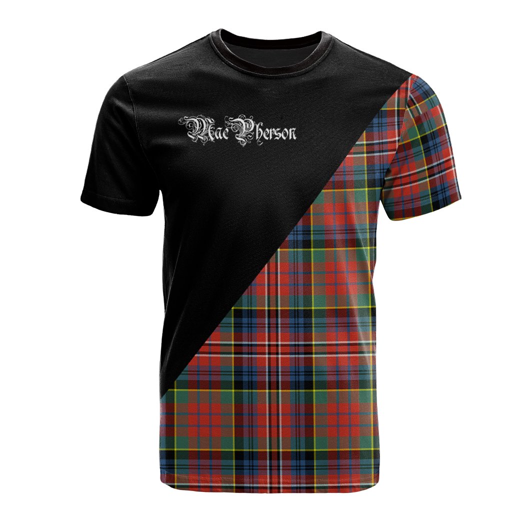 MacPherson Ancient Tartan - Military T-Shirt