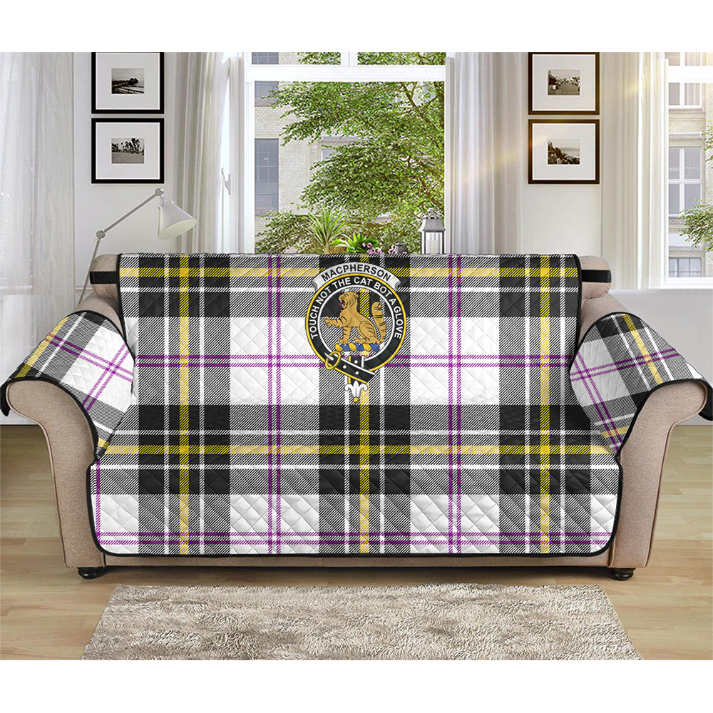 MacPherson Dress Modern Tartan Crest Sofa Protector