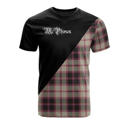 McPherson Hunting Ancient Tartan - Military T-Shirt