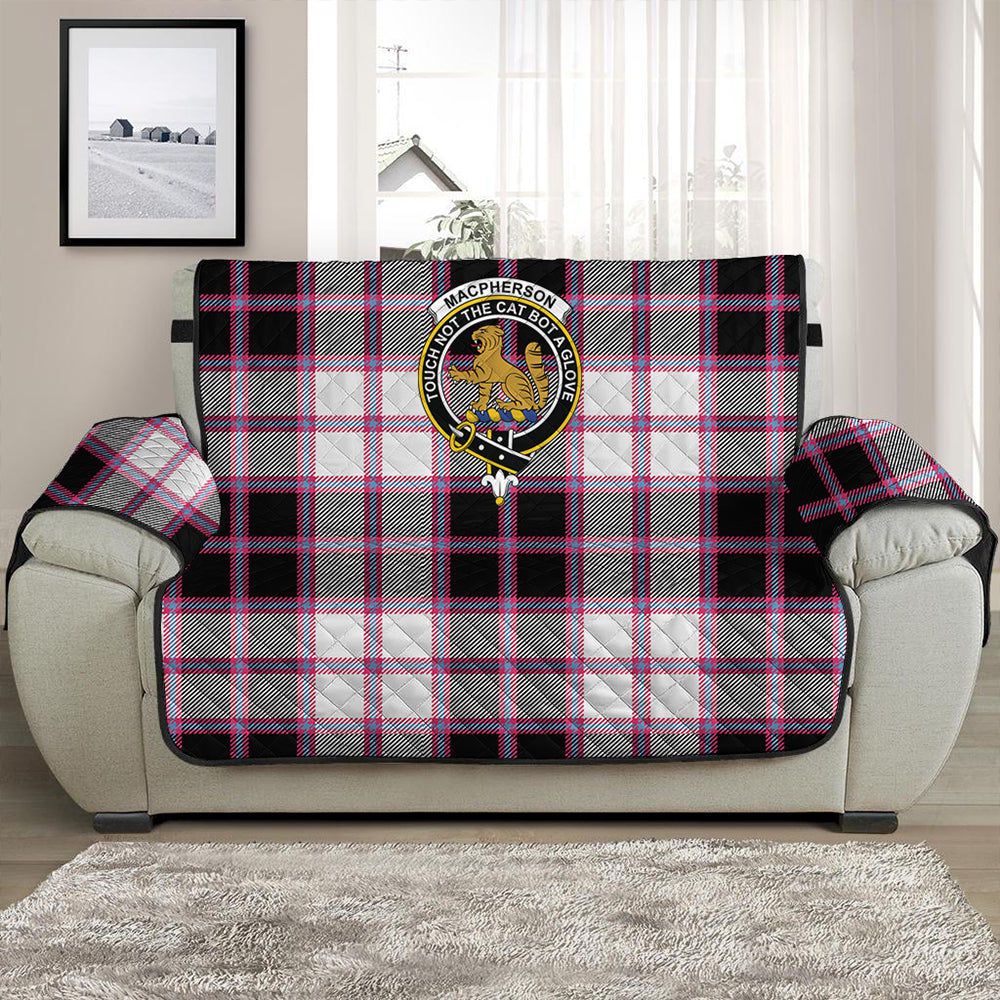 MacPherson Hunting Modern Tartan Crest Sofa Protector