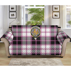 MacPherson Hunting Modern Tartan Crest Sofa Protector