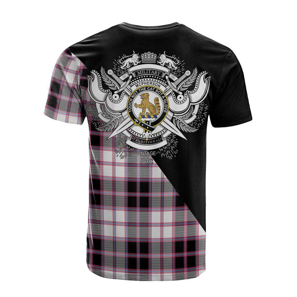 McPherson Hunting Modern Tartan - Military T-Shirt