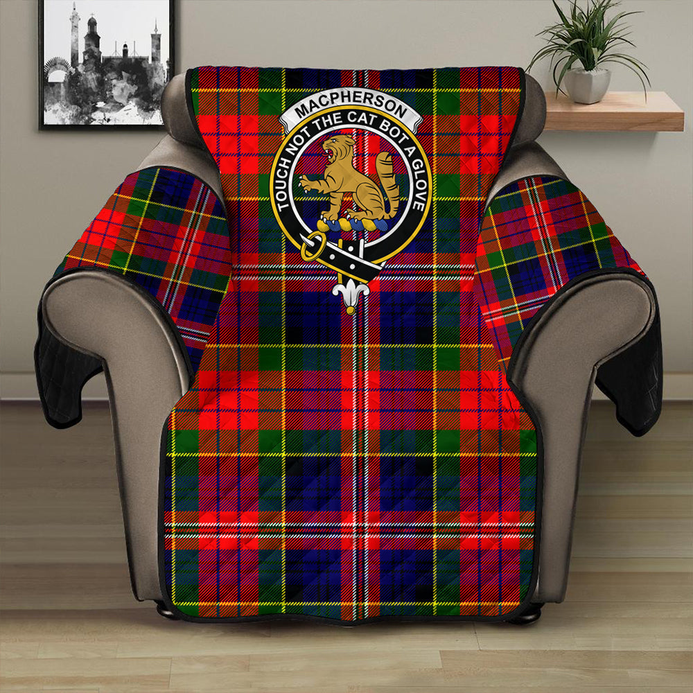 MacPherson Modern Tartan Crest Sofa Protector