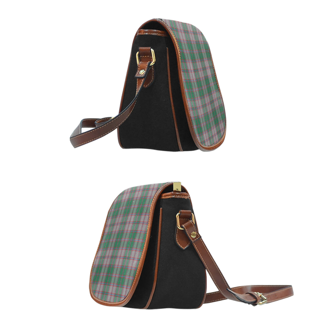 MacPherson Gathering Tartan Saddle Handbags