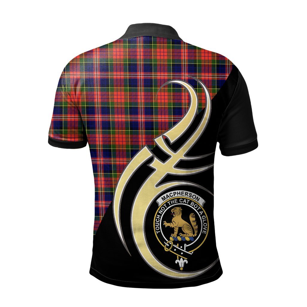 MacPherson Modern Tartan Polo Shirt - Believe In Me Style