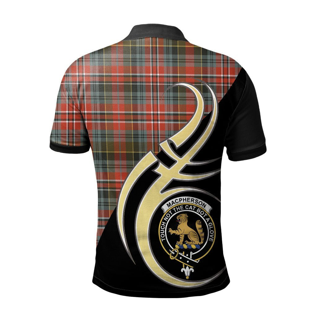 MacPherson Weathered Tartan Polo Shirt - Believe In Me Style