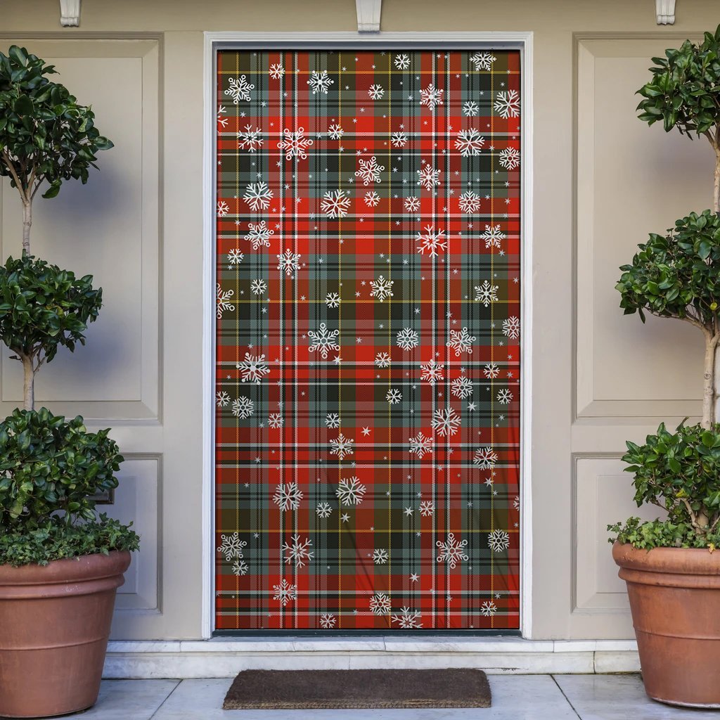 MacPherson Weathered Christmas Tartan Door Socks