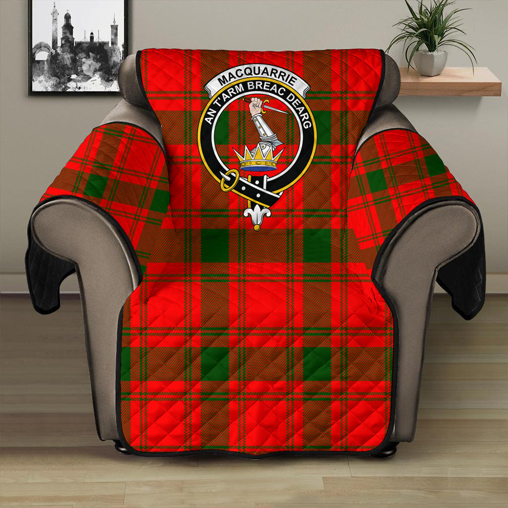 MacQuarrie Modern Tartan Crest Sofa Protector