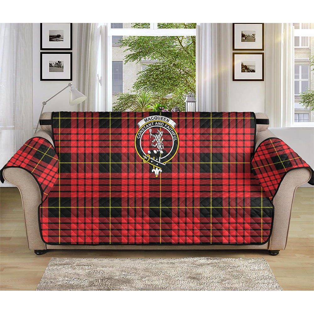 MacQueen Modern Tartan Crest Sofa Protector