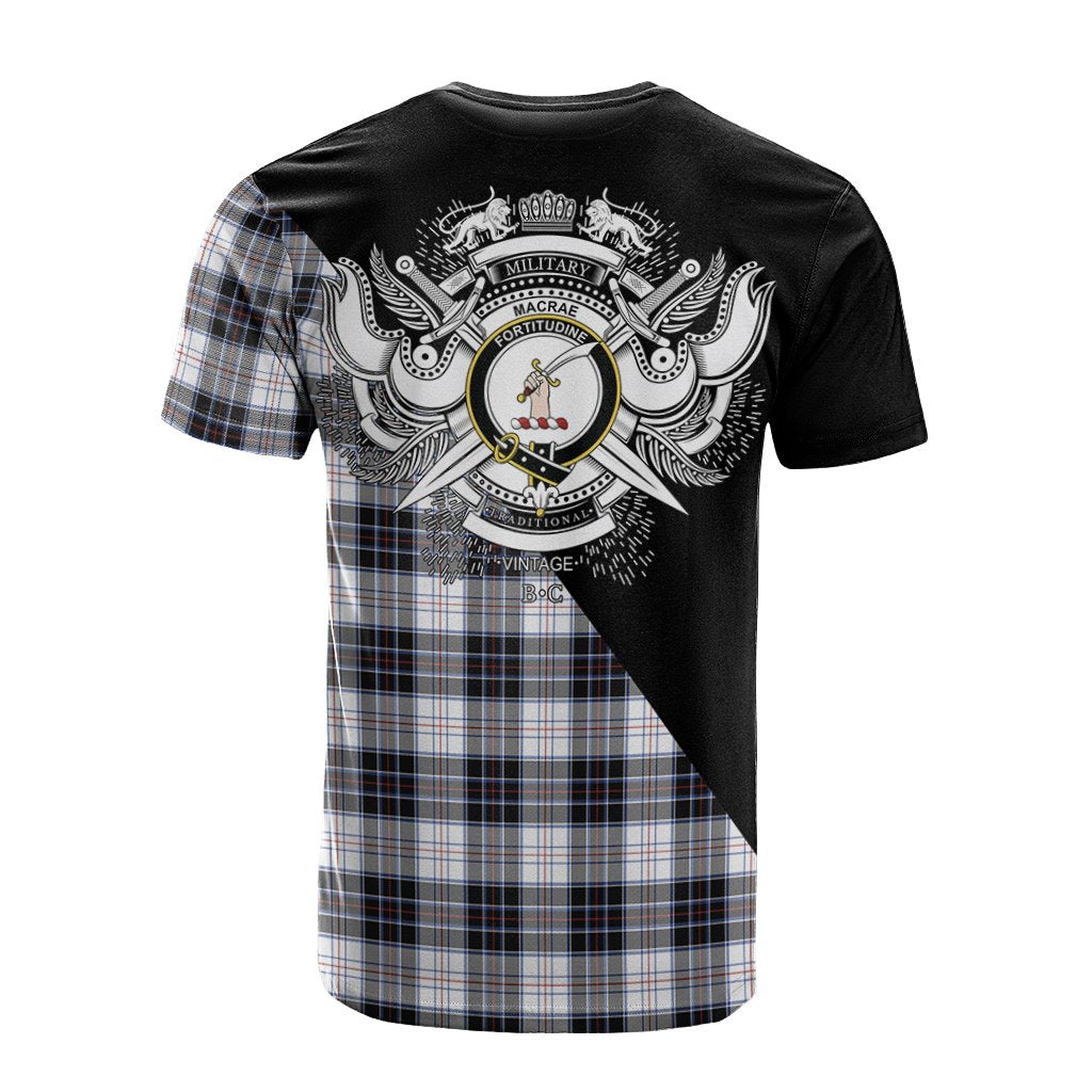 MacRae Dress Modern Tartan - Military T-Shirt