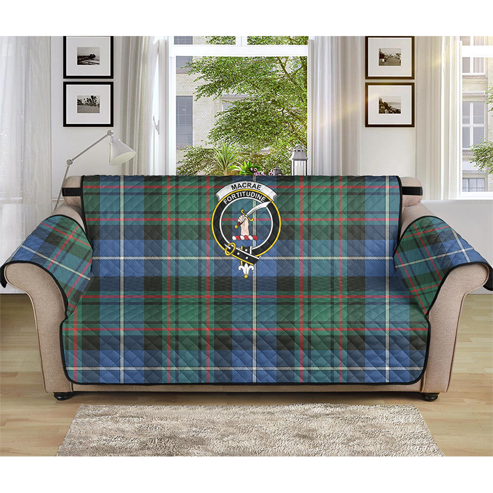 MacRae Hunting Ancient Tartan Crest Sofa Protector