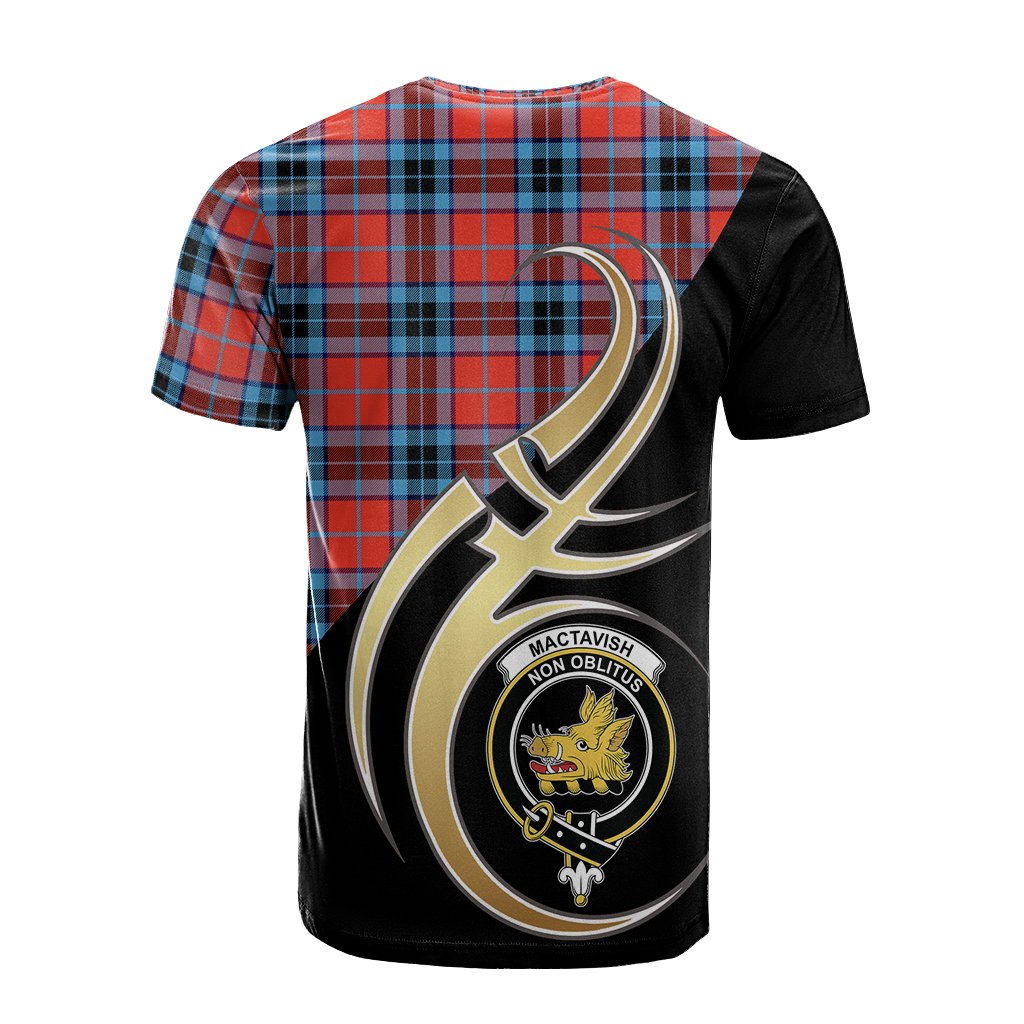 MacTavish Modern Tartan T-shirt - Believe In Me Style