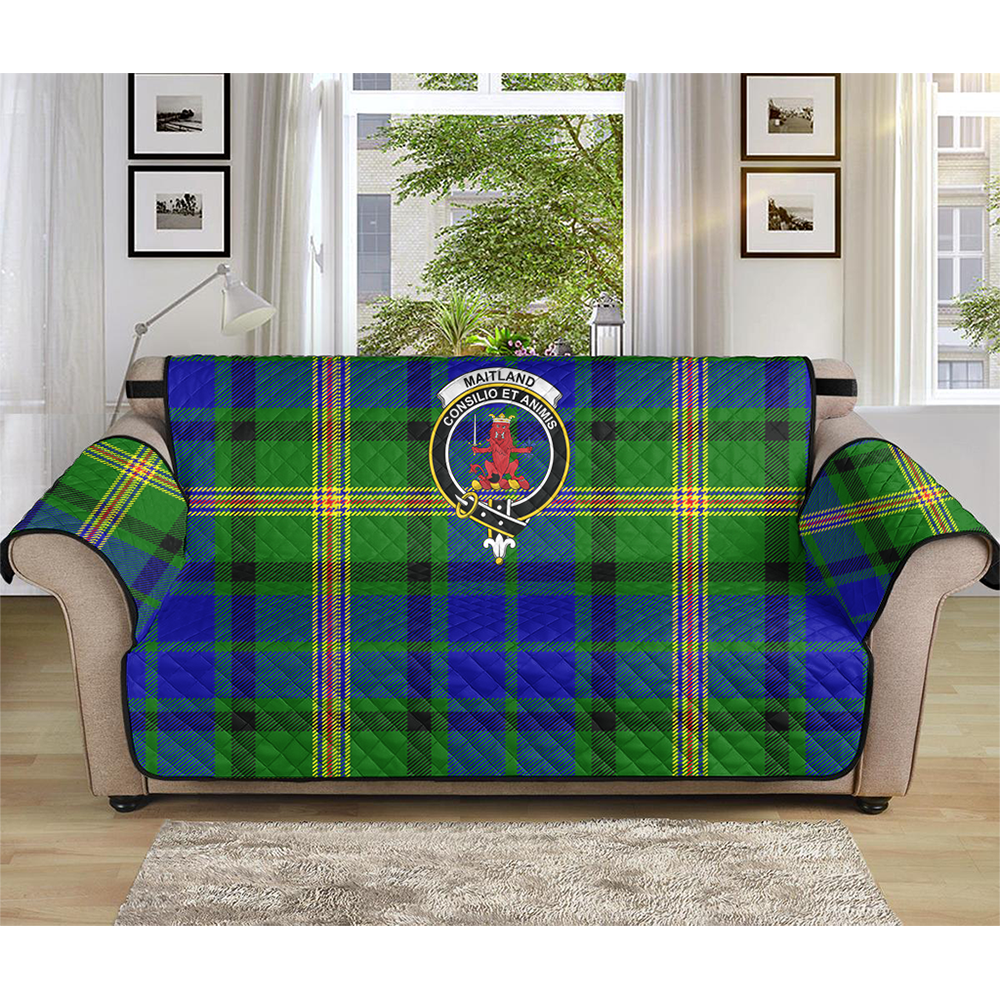 Maitland Tartan Crest Sofa Protector